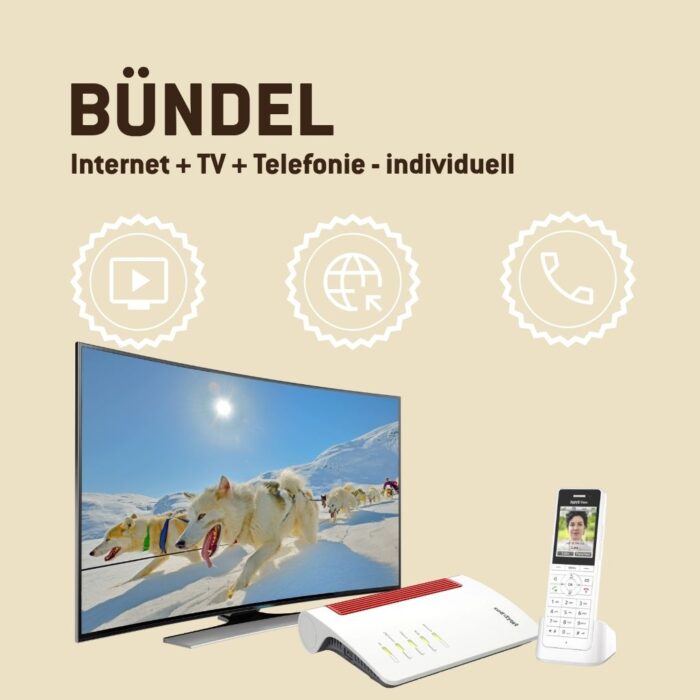 Bündel: Internet, TV, Telefonie